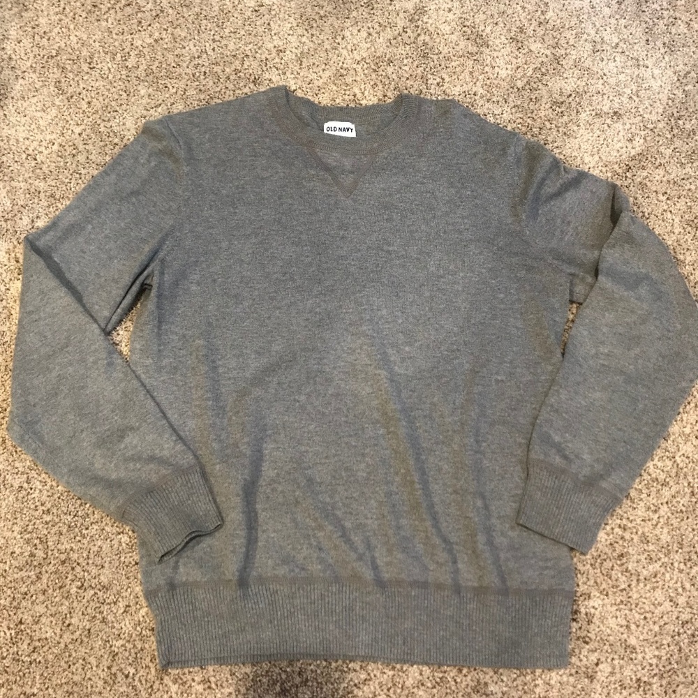 Grey Sweater- Mens Old Navy